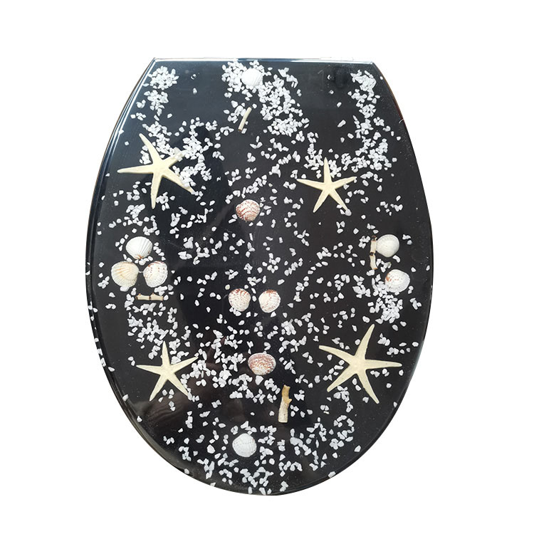 Resin Sea Shell WC-ülőke